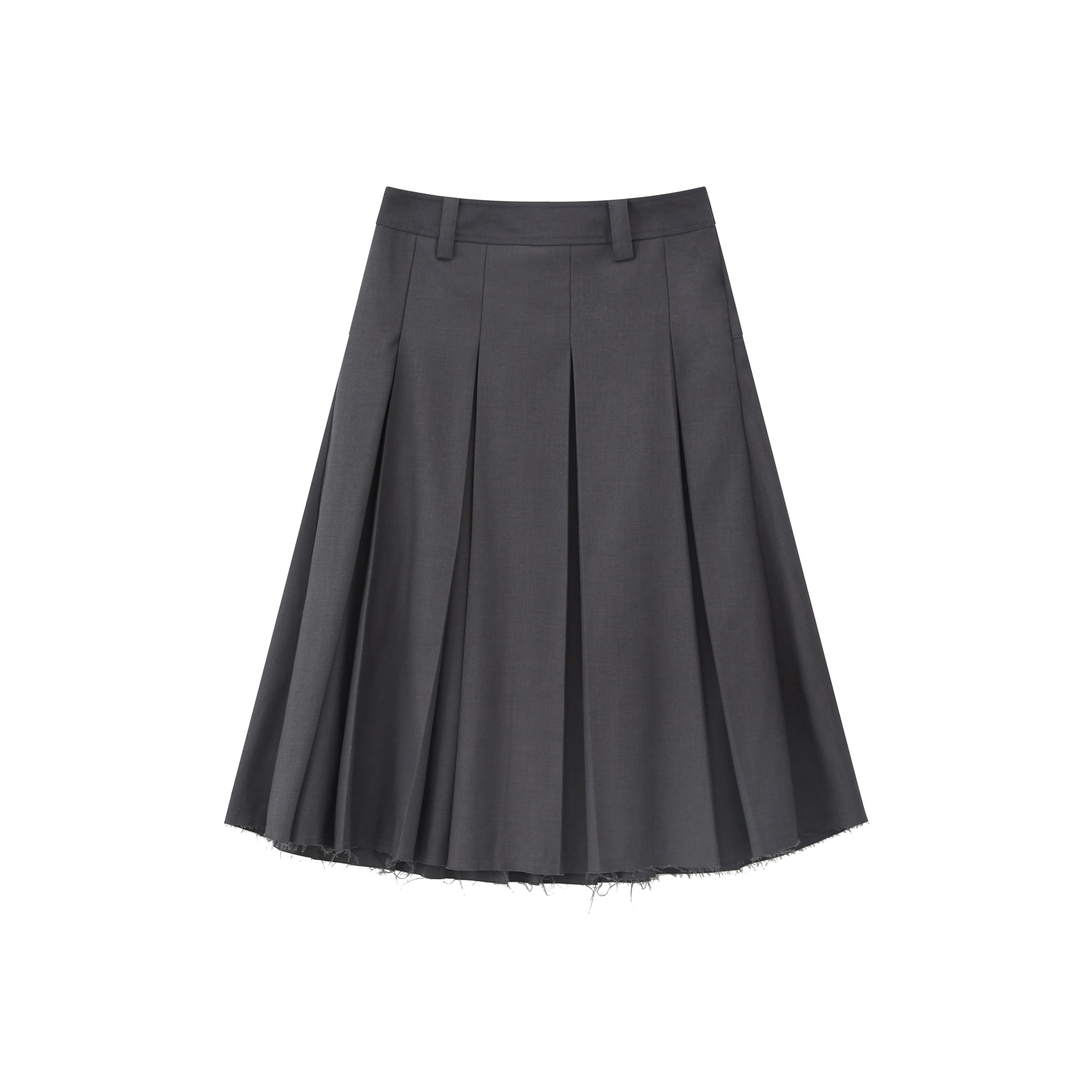 RUNTOTHEFUTURE Повседневный Длинный Юбка Женская Темно-Серый