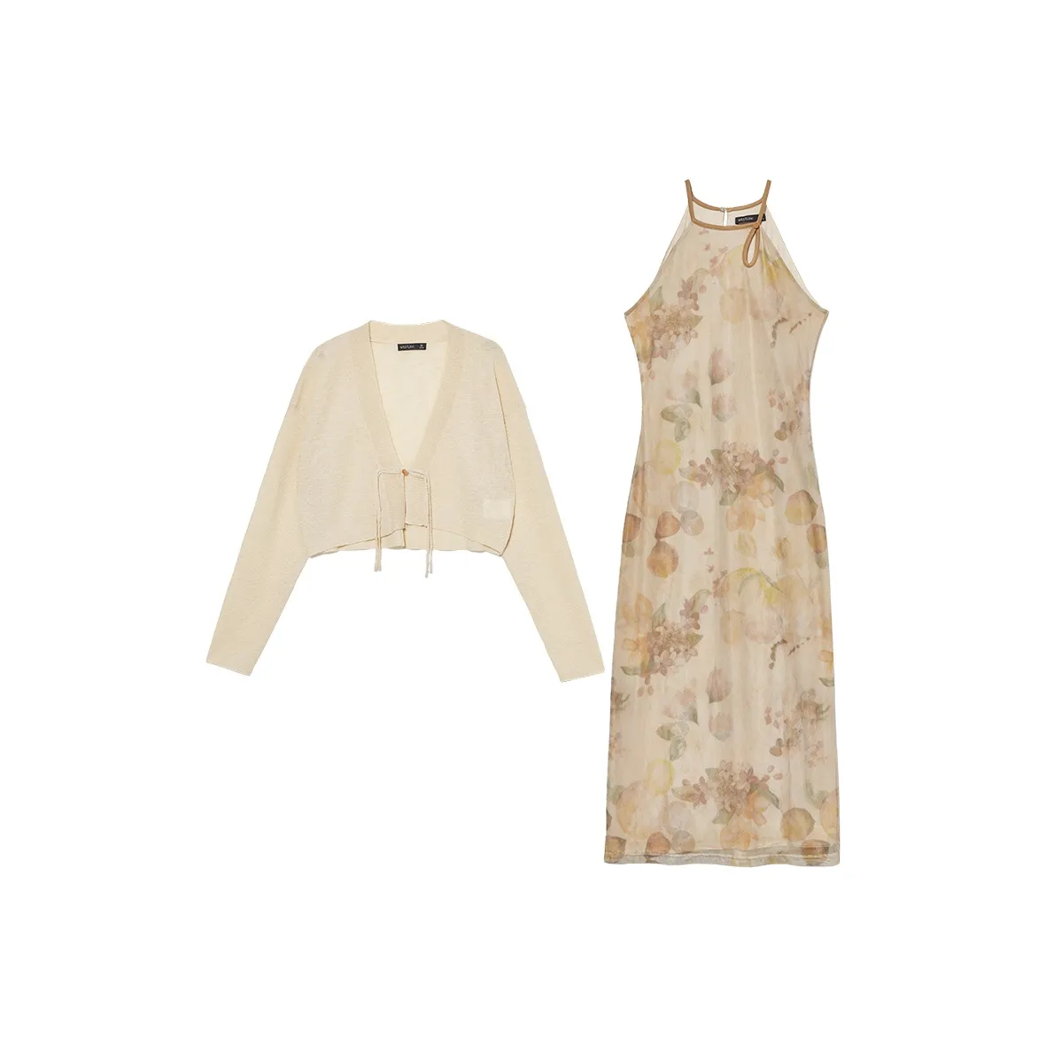 WESTLINK Комплект с юбкой Женские Абрикос