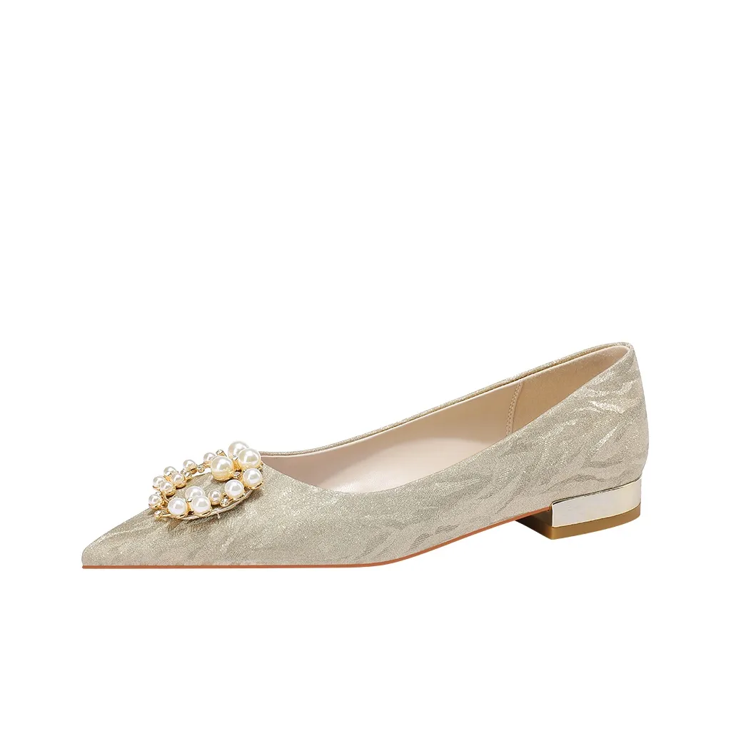 Lan Miao Casual Женские Золото