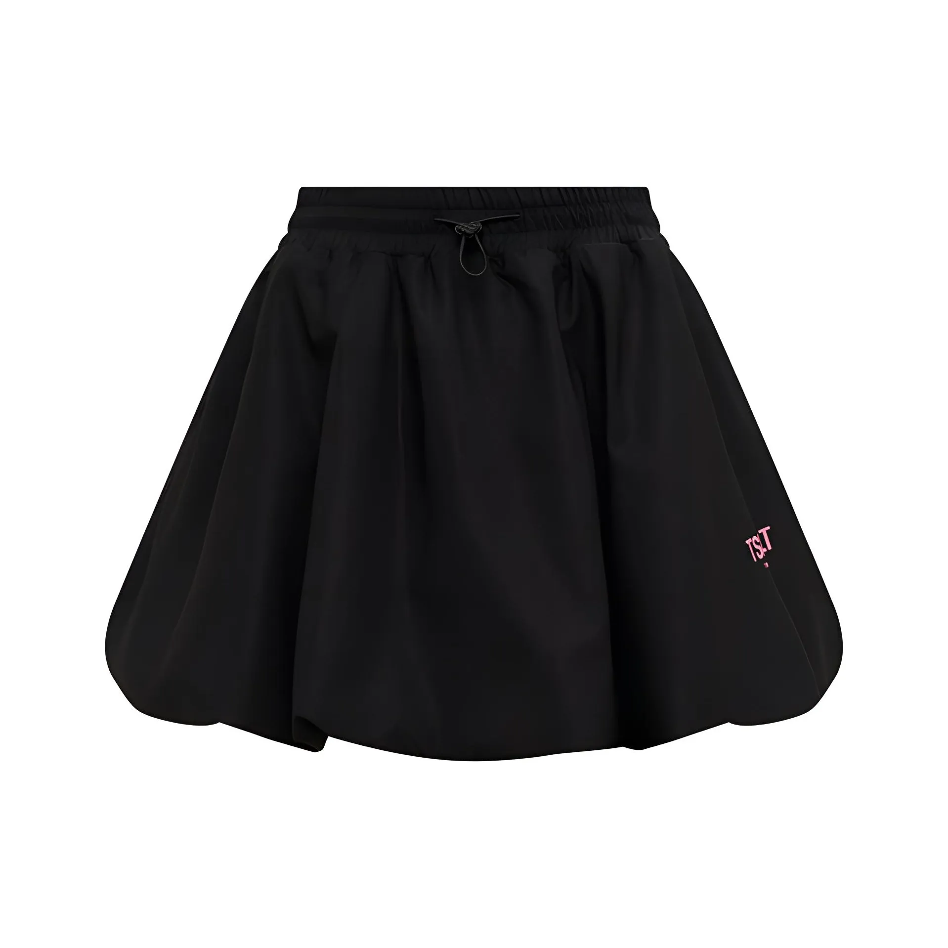 TSMLXLT Повседневная короткая юбка женская цвет полночный черный