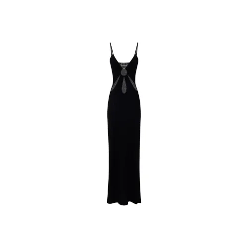Elisabetta Franchi Черные Женские Слиплатья