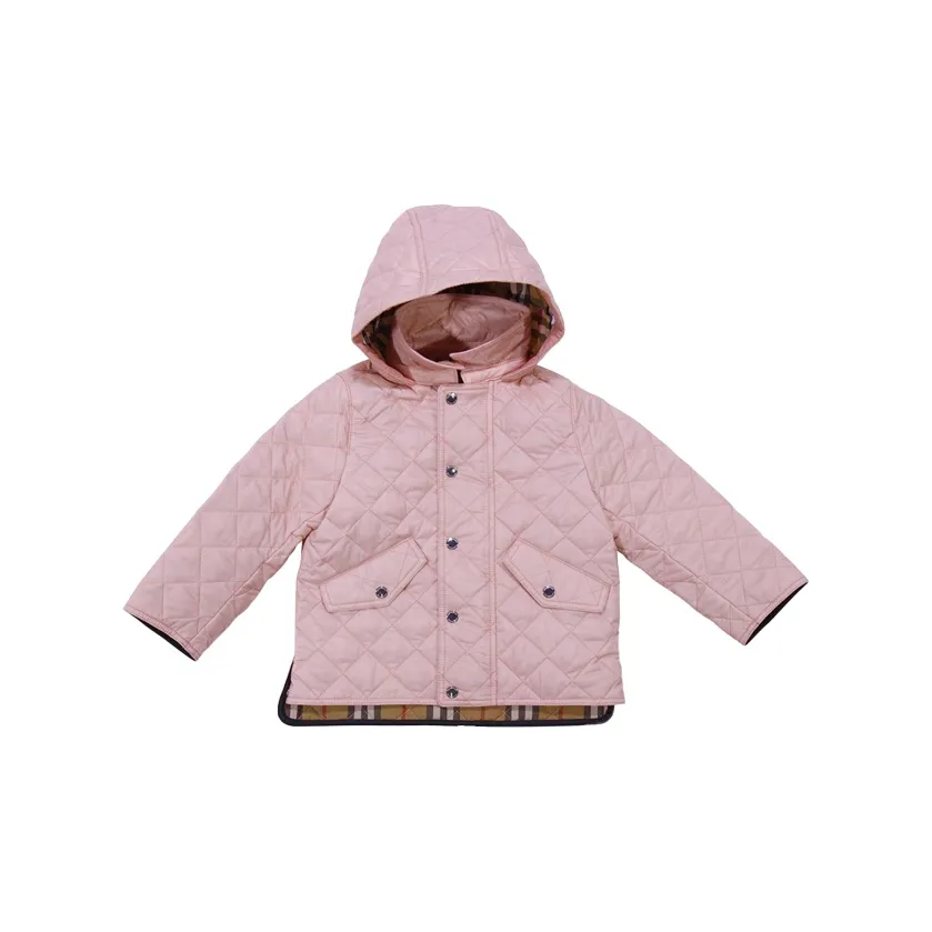 Burberry Куртки и Пальто Розовые Детские