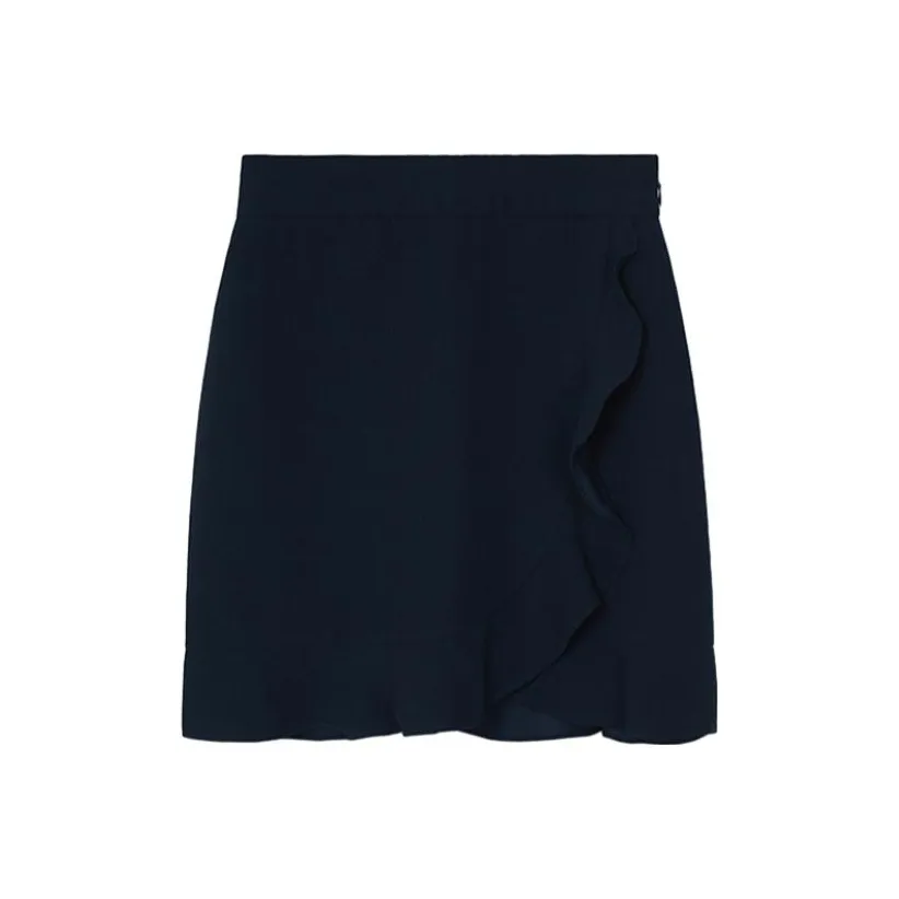 CLUB MONACO Повседневные короткие юбки женские Морской синий