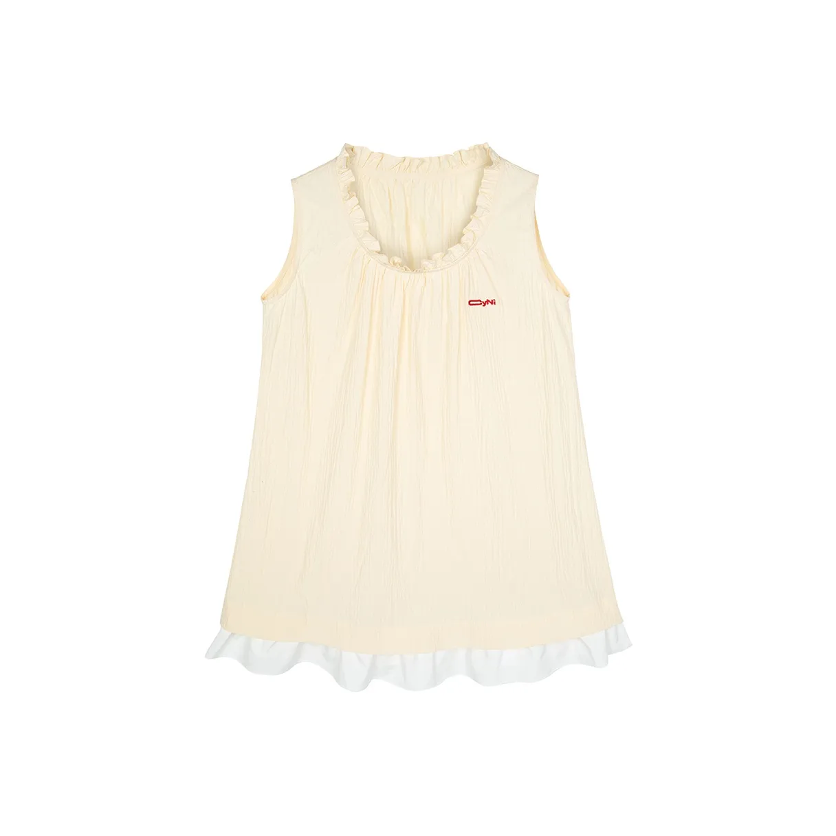 CYNI Без рукавов Платье Женское Желтое