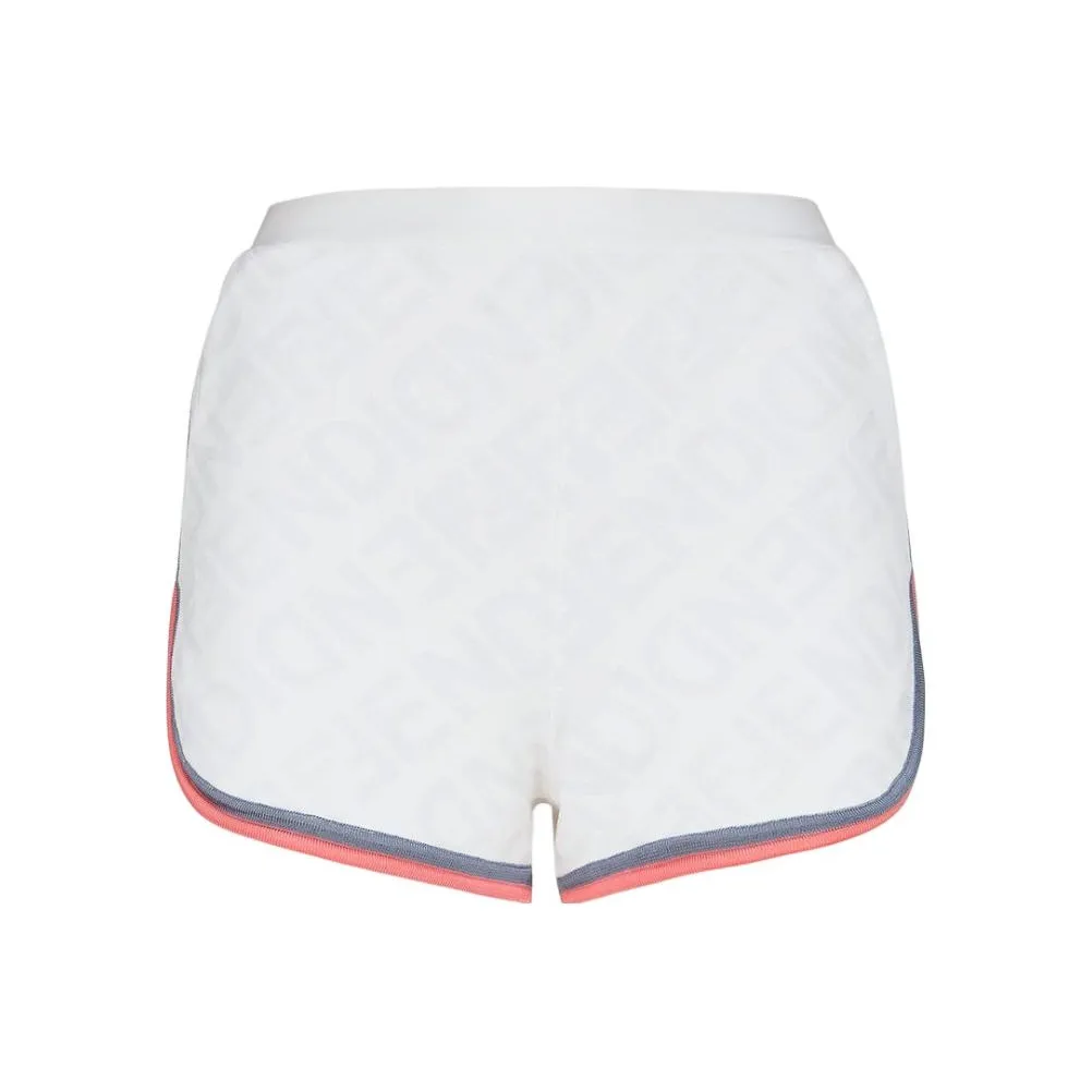FENDI Allover Logo Knitted Shorts