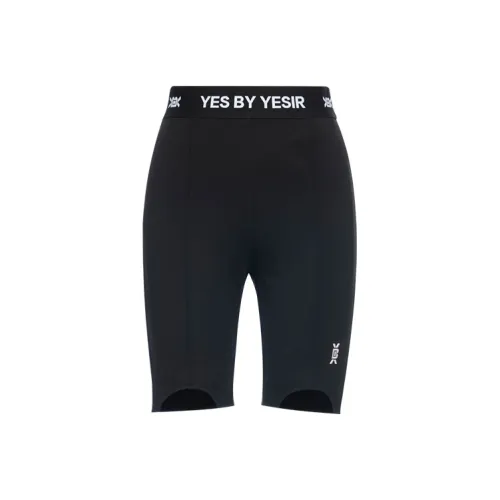 Yesby Yesir Черные Женские Спортивные Шорты