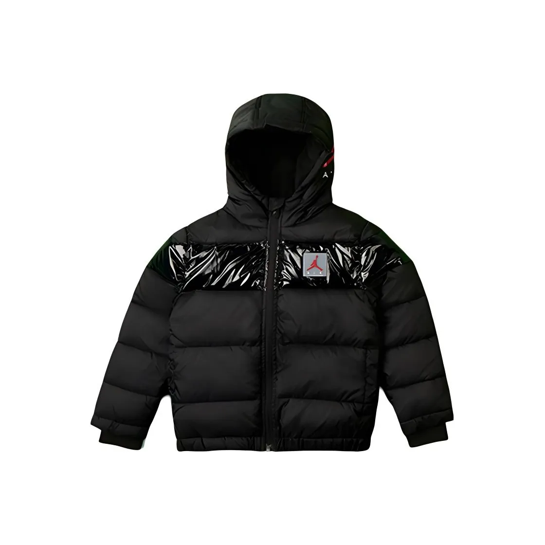 Джордан Хлопковый пуховик Черный Детский