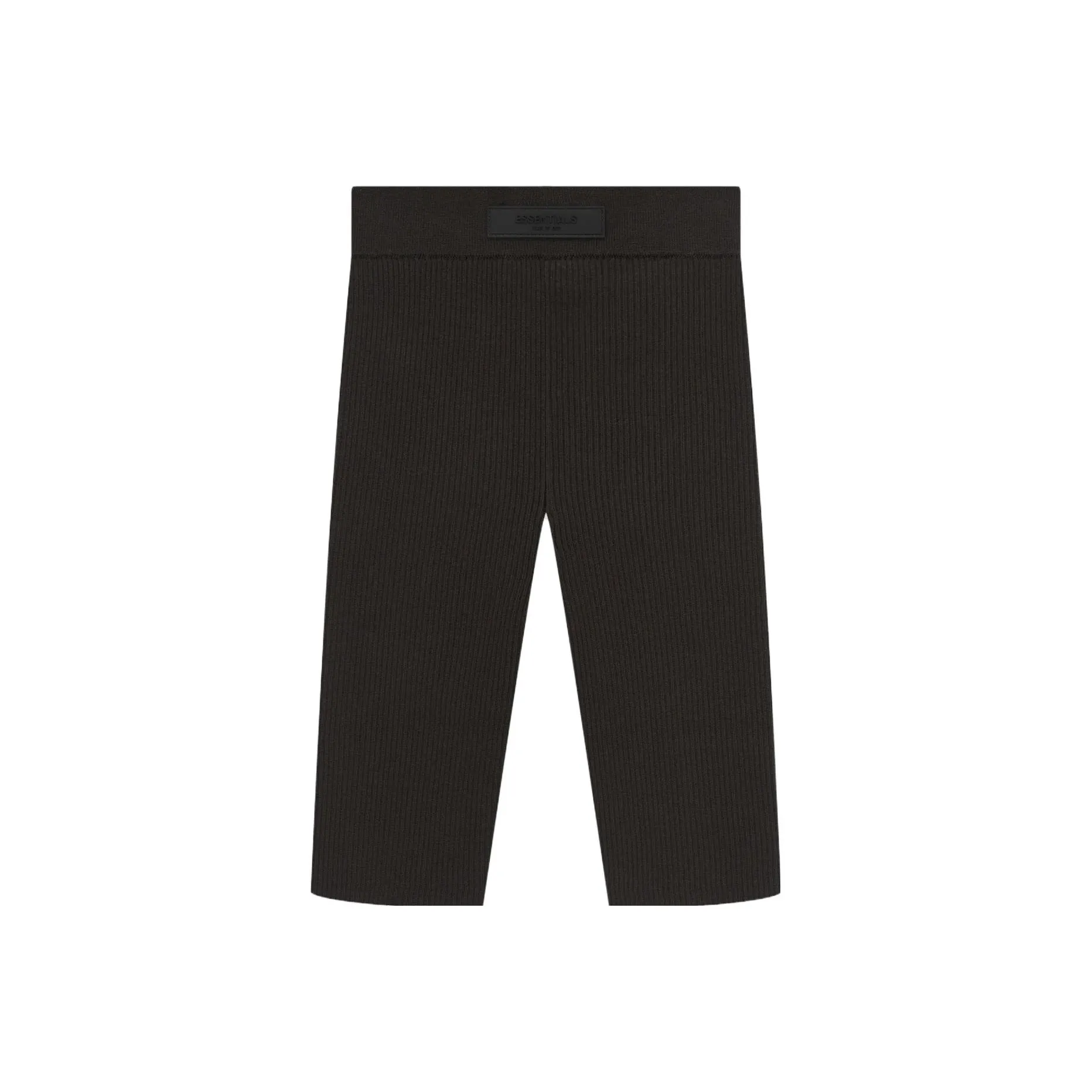 Fear Of God Essentials Knit Rib Sport Short 'Off Black'