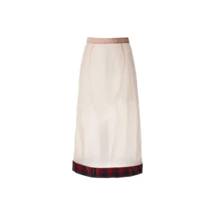Maison Margiela Semi Sheer Midi Skirt