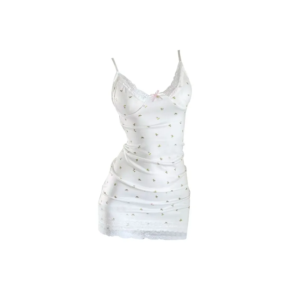 MIMOSA CHUR Slip Платье Женское Абрикосовое Цветочное Платье с Вкладышами