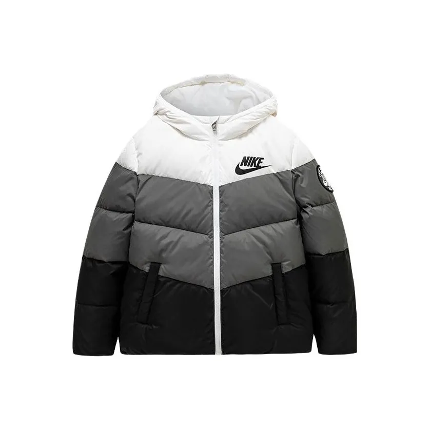 NIKE Чисто белый Унисекс Пуховики