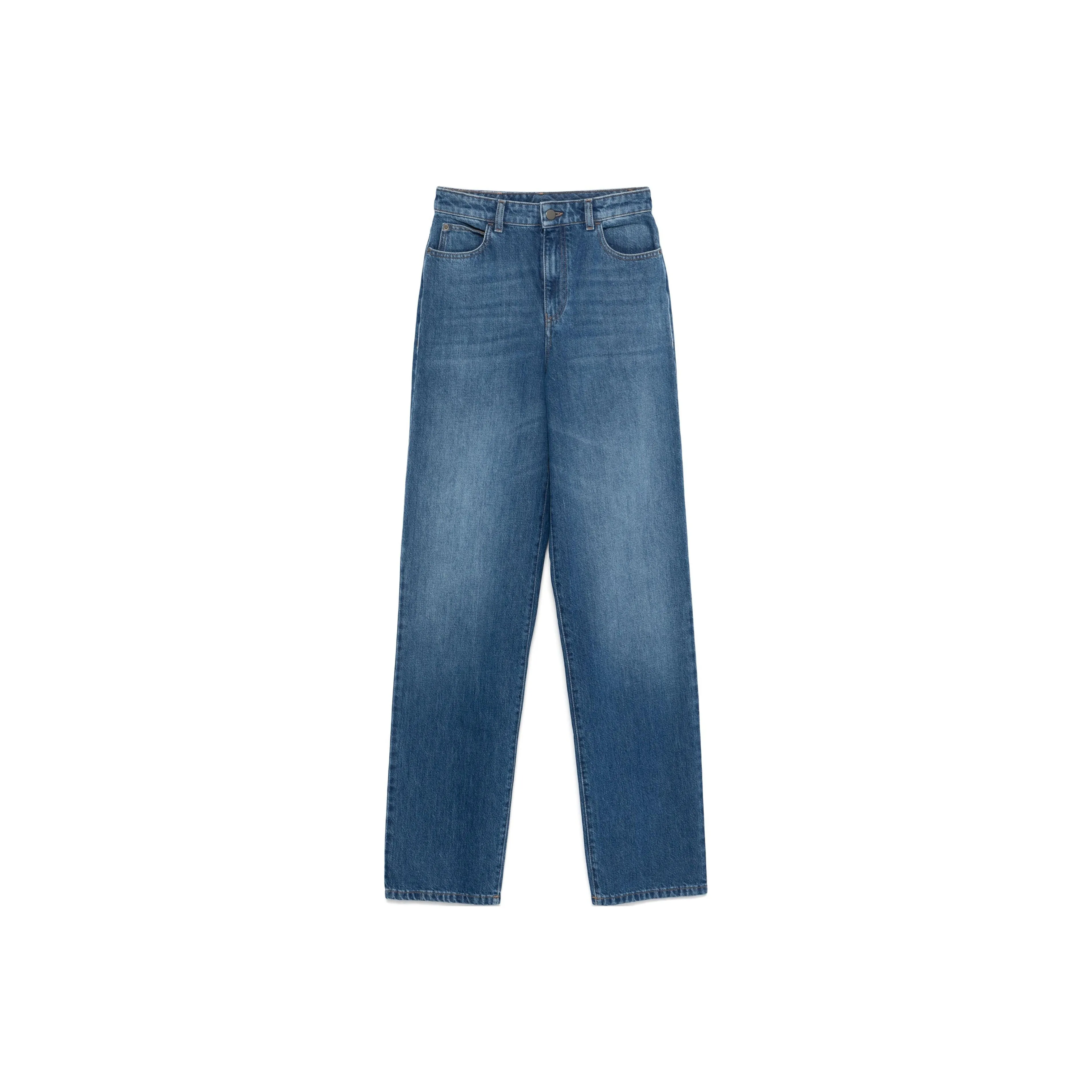 EMPORIO ARMANI SS24 Джинсы Женские Индиго