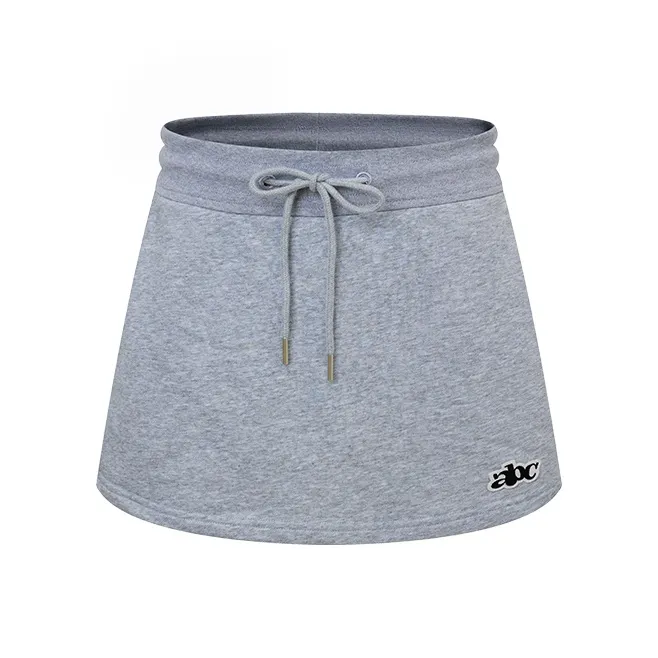 HEYABC Casual Short Skirts Women's Light Gray