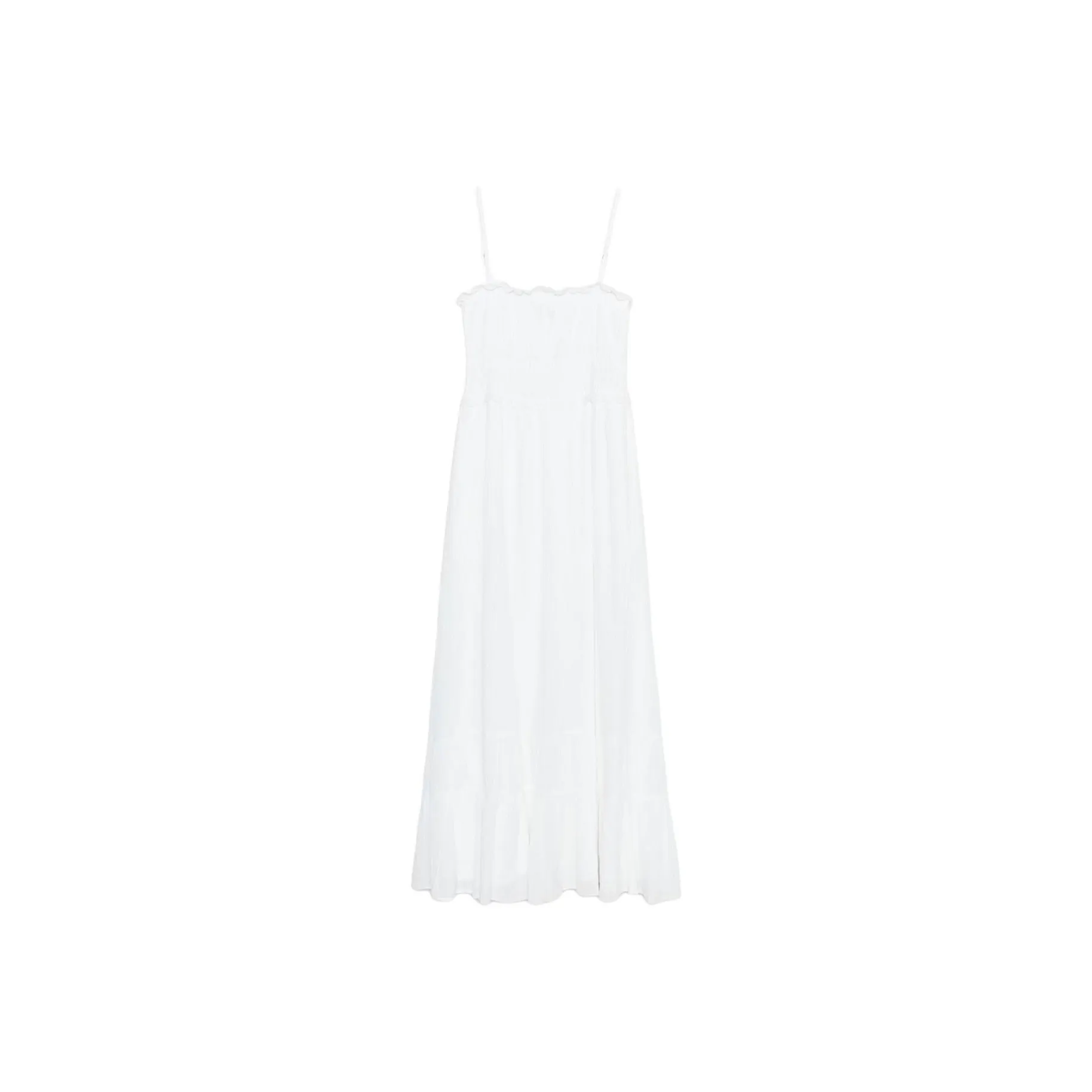ZARA Slip Dresses Women's White