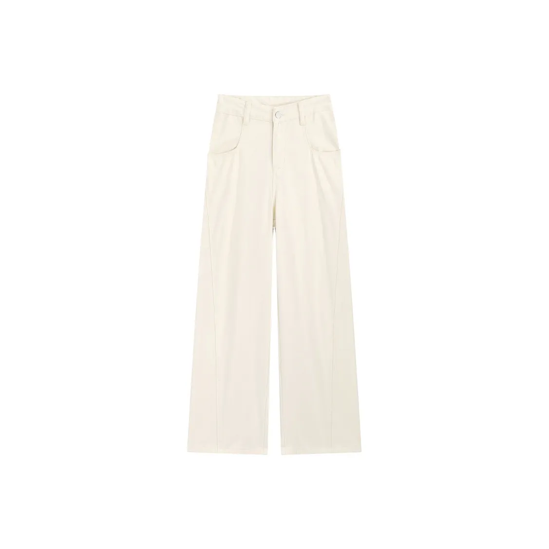ETSE Jeans Women's Ecru Pants