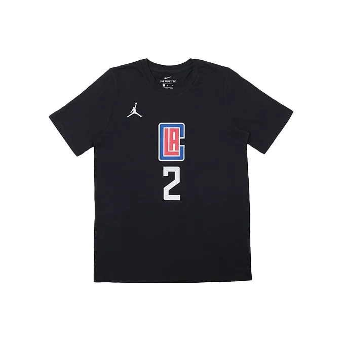Джордан Черный Kids T-рубашки
