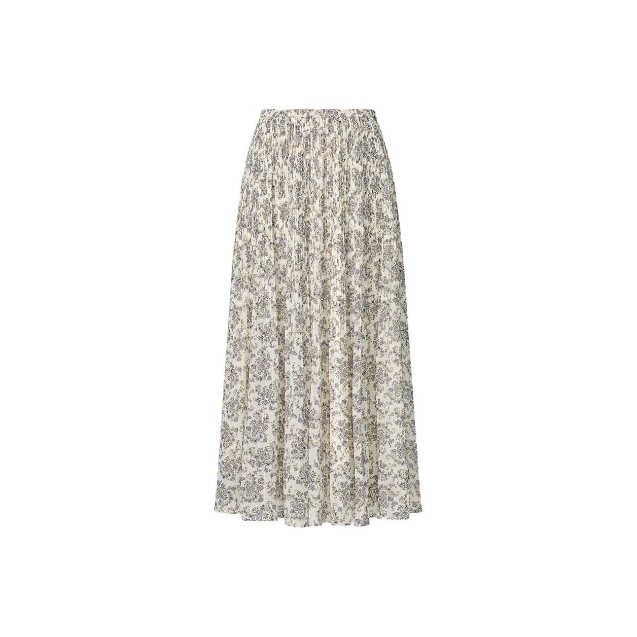 UNIQLO x Clare Waight Keller Повседневный Длинный Юбка Женская Айвори