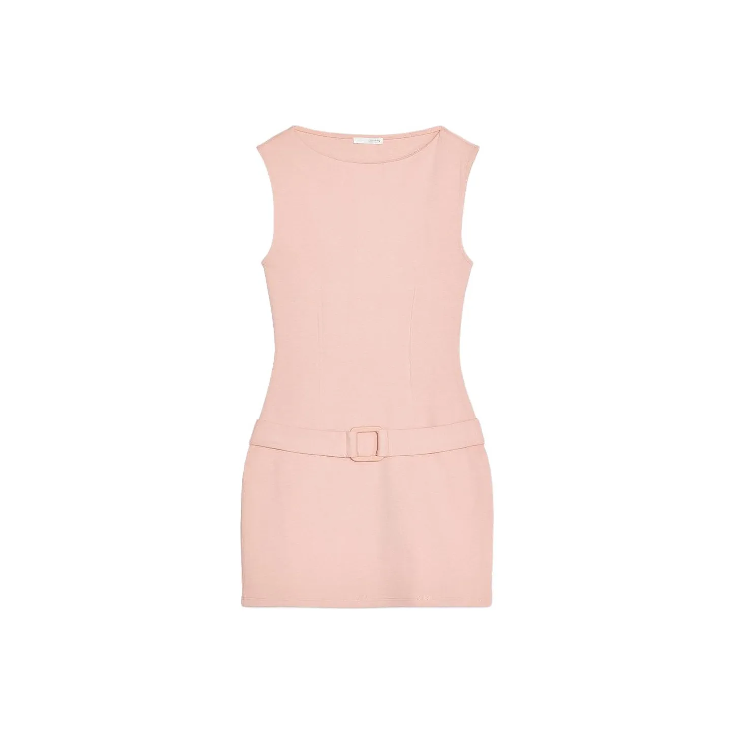 ZARA Sleeveless Shirt dress Women's Light Pink Red