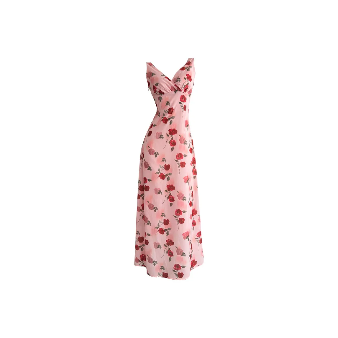 Icicofficial Slip Платье Женское Красное