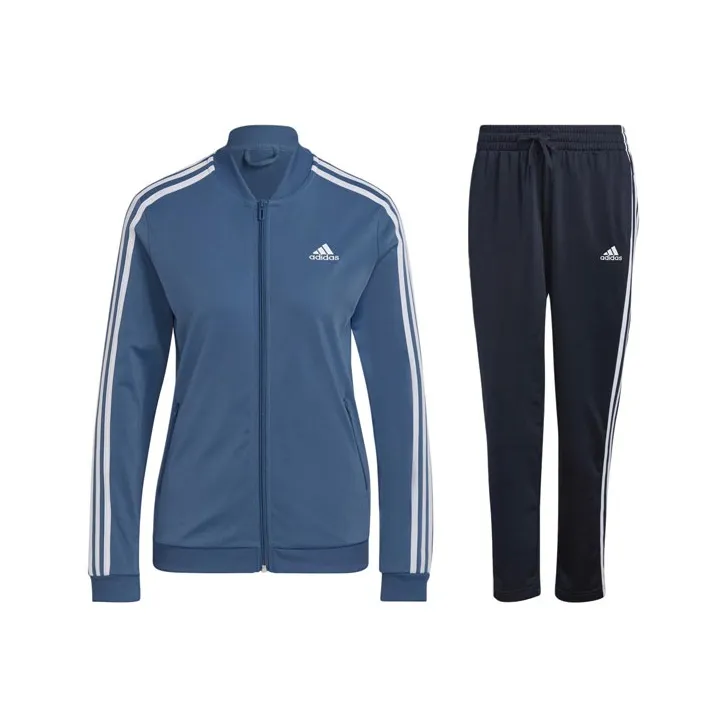 Adidas Essentials 3 Stripes Tracksuit Casual Suit Women's