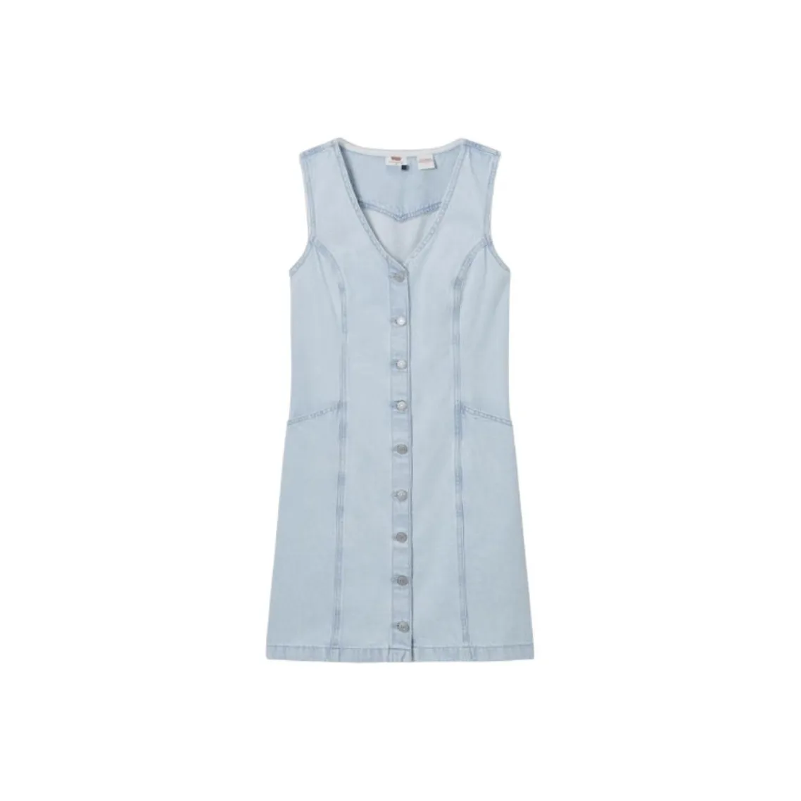 Levis Sleeveless Dresses Women's Light Blue