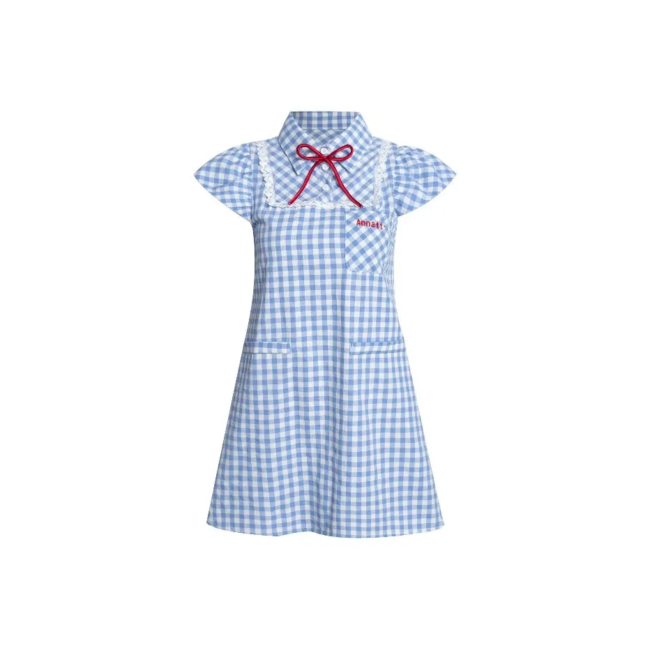 SKYA Short Sleeved Dress Women's Blue