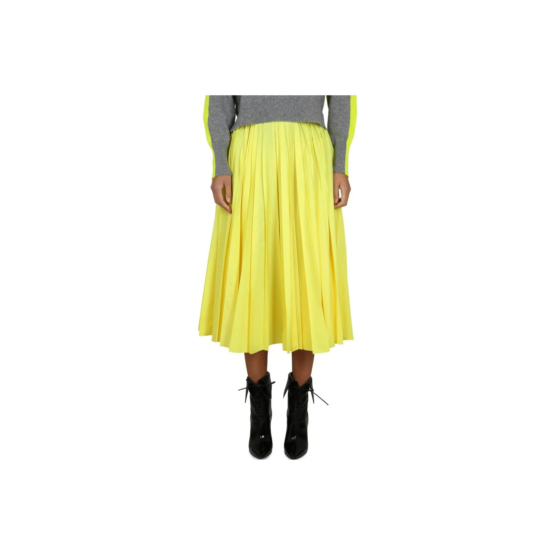 PHILOSOPHY DI LORENZO SERAFINI Pleated Mid Length Flared Skirt