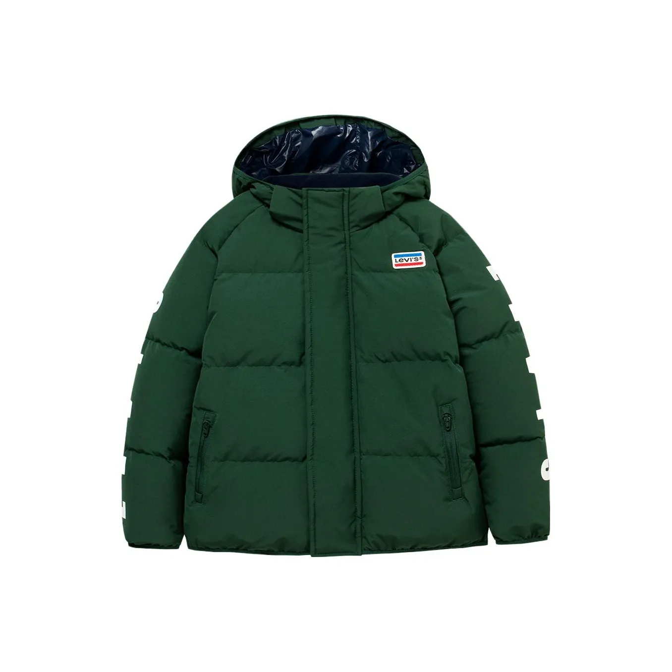 Levi's Пуховик Platane Зеленый Детский