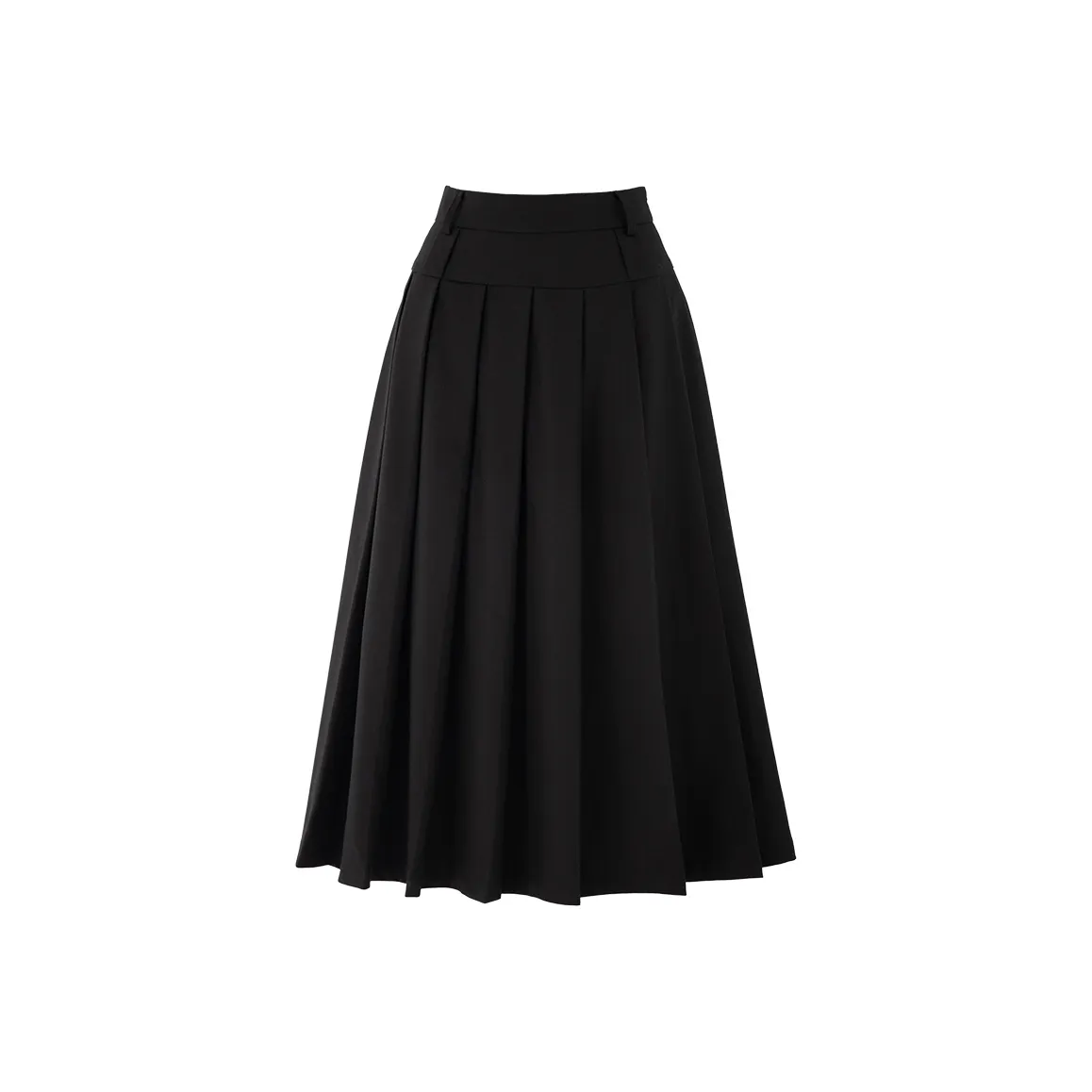 SOON FLOWER Повседневная длинная юбка женская черная