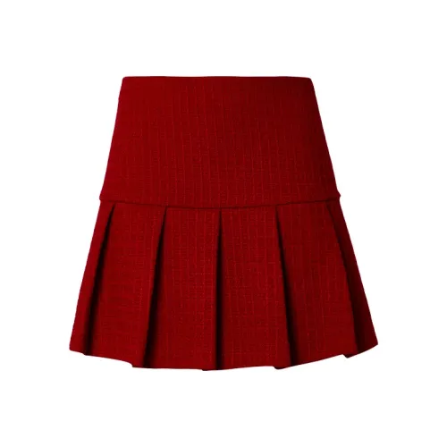 TAMMY TANGS Красный Женские Повседневные Короткие Юбки