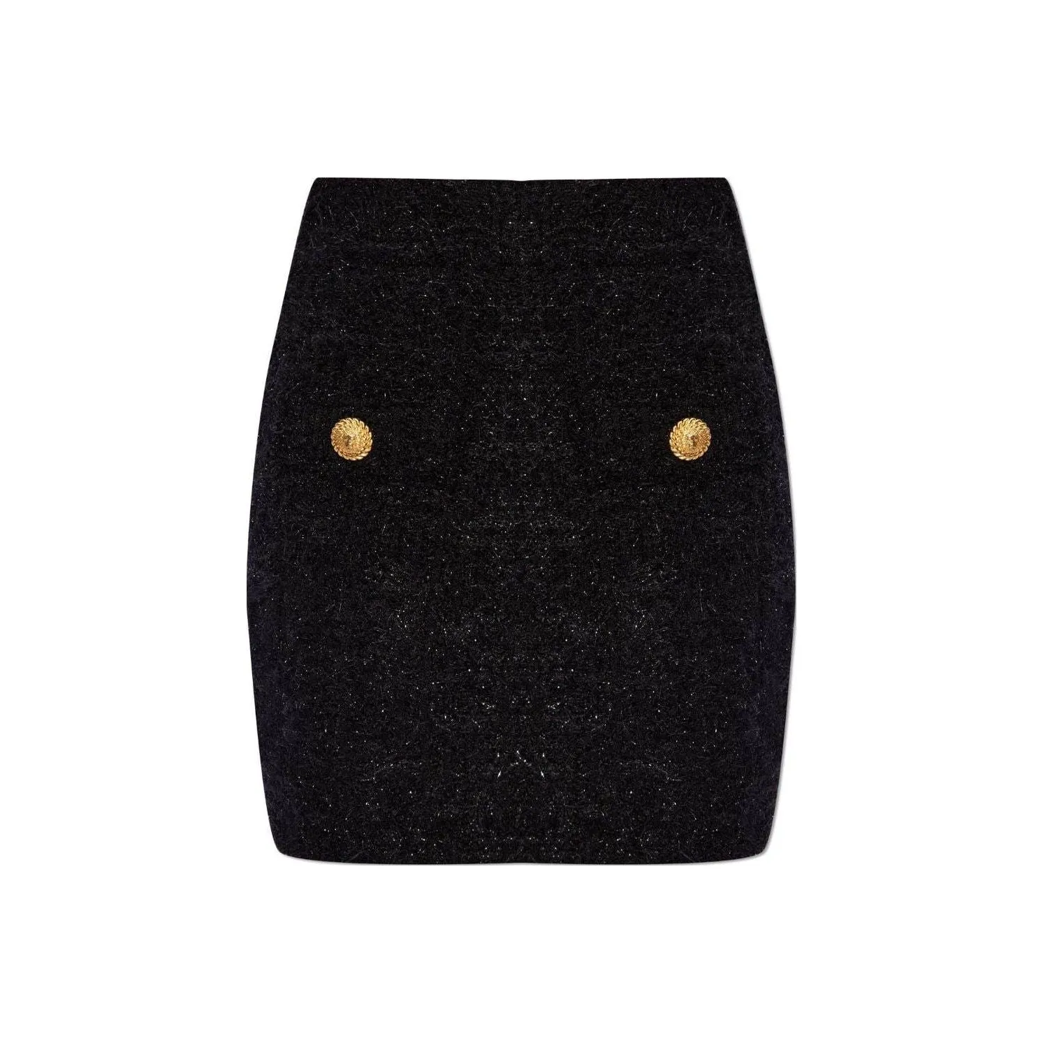 BALMAIN Tweed Mini Skirt