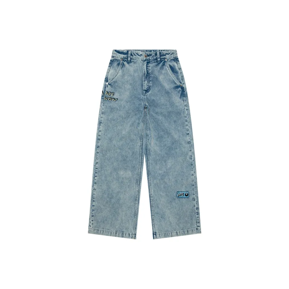 aape Синий BLL Женские Джинсы