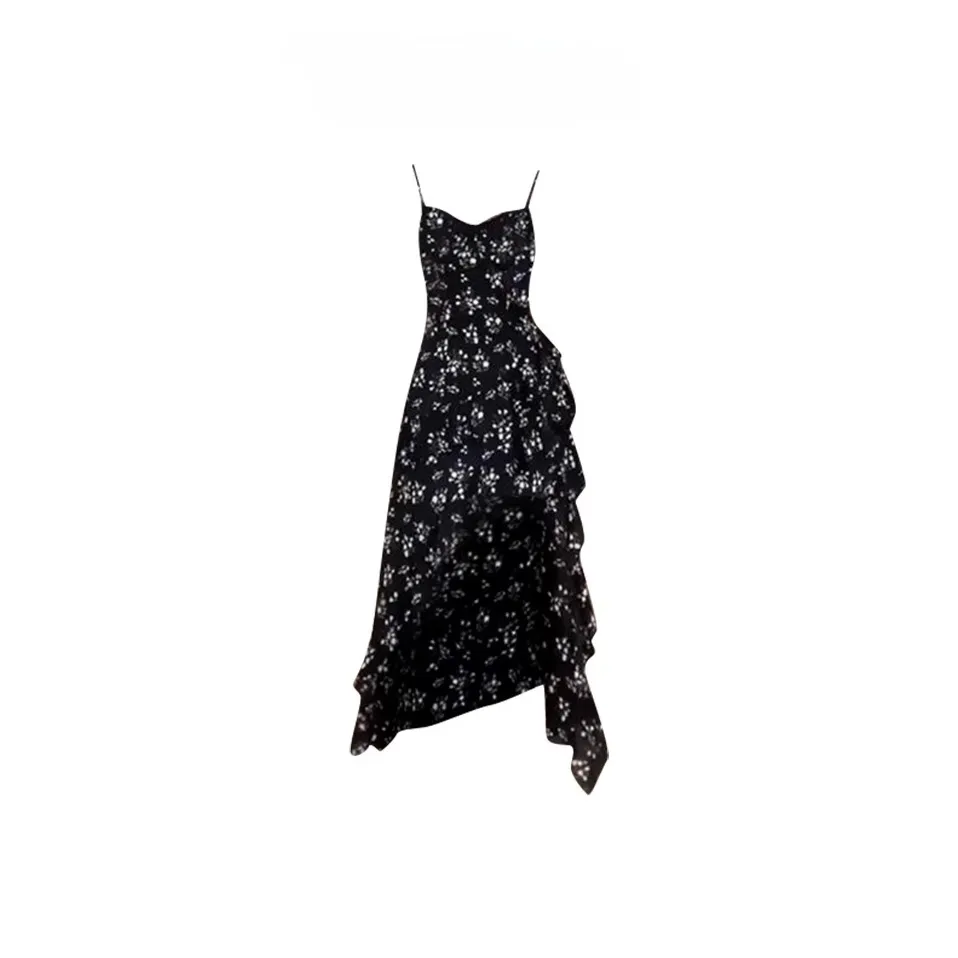 Oddgoods Slip Платье Женское Черное