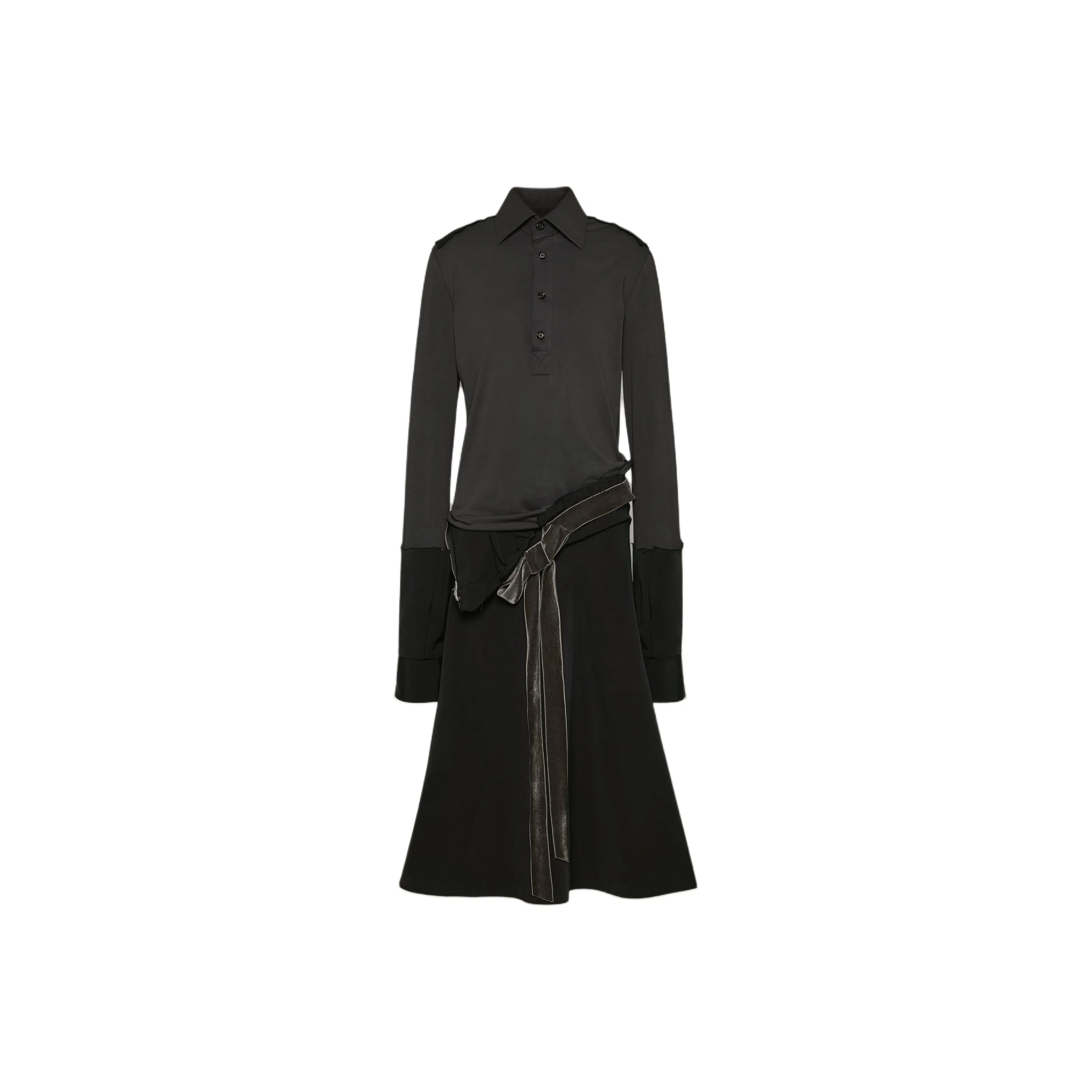 Maison Margiela Panelled Midi Dress