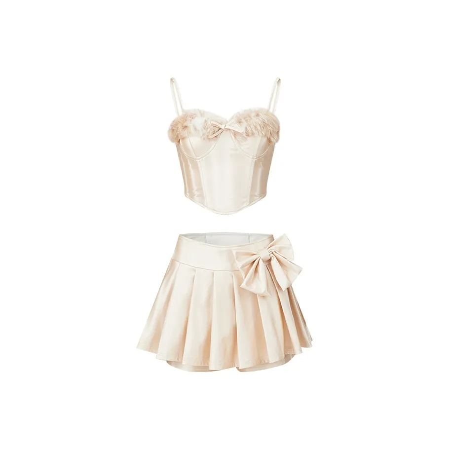 Girly Fancy Club Повседневный костюм женский шампань