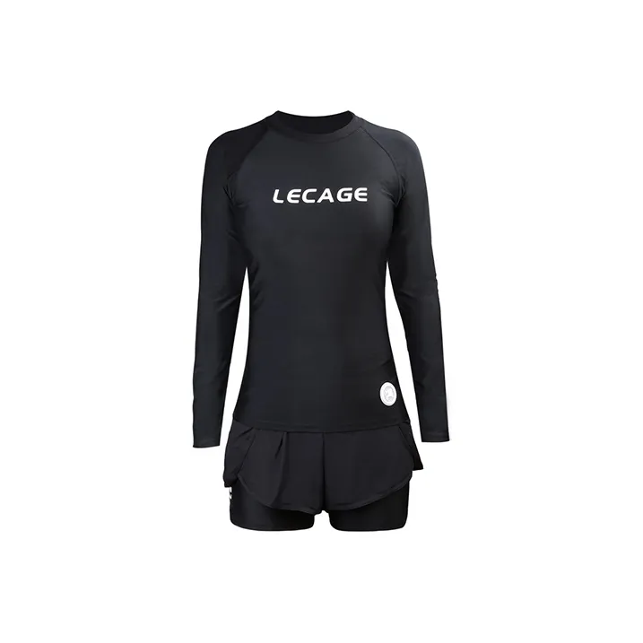 LECAGE Two Piece Swimsuit Women's Black
