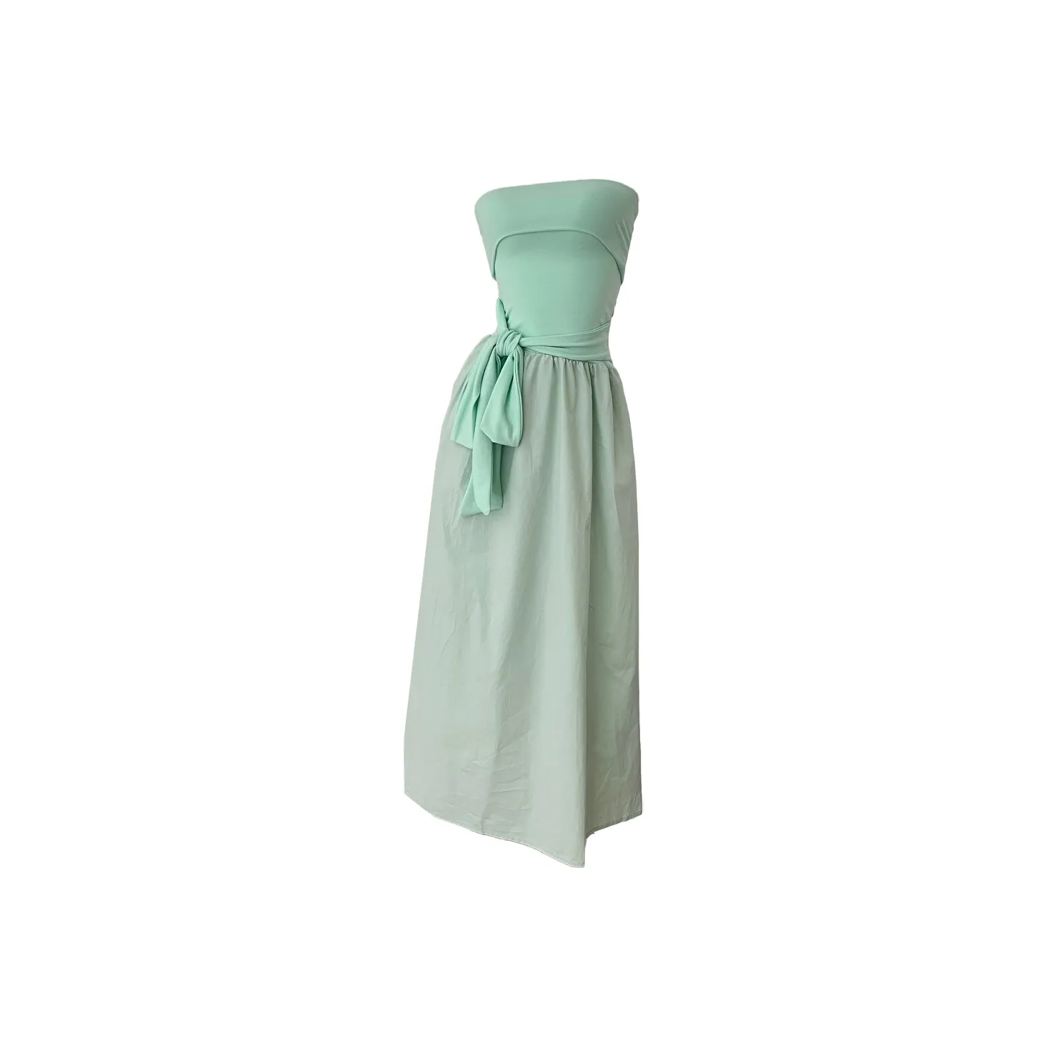 CHARM GLOW Без рукавов Платье Женское Мятно-зеленый