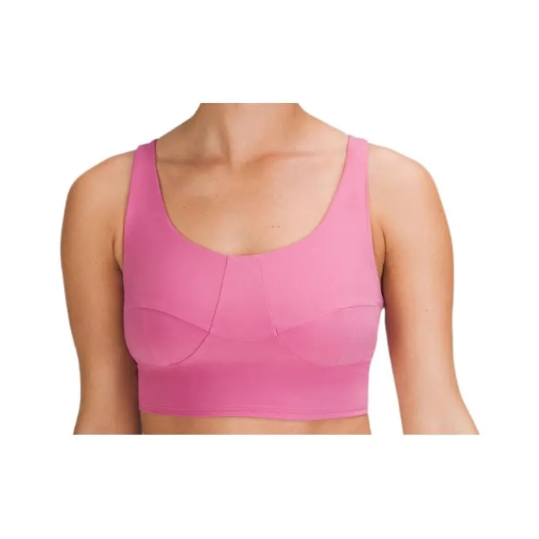 Lululemon Front Darting Sports Underwear Women's Pink