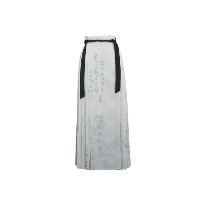 Snbl Серый Женские Повседневные Длинные Юбки