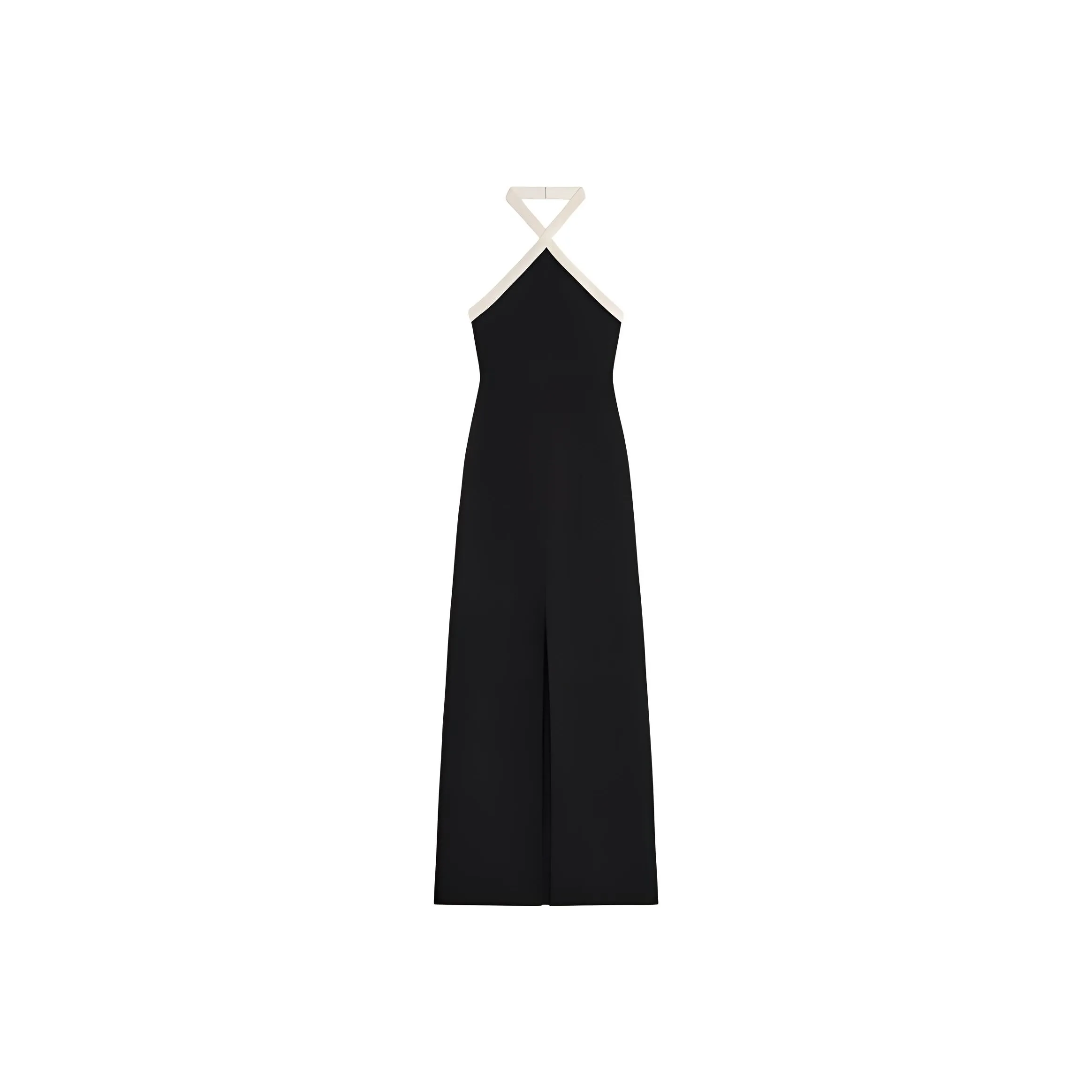 CELINE Column Halterneck Sleeveless Dress