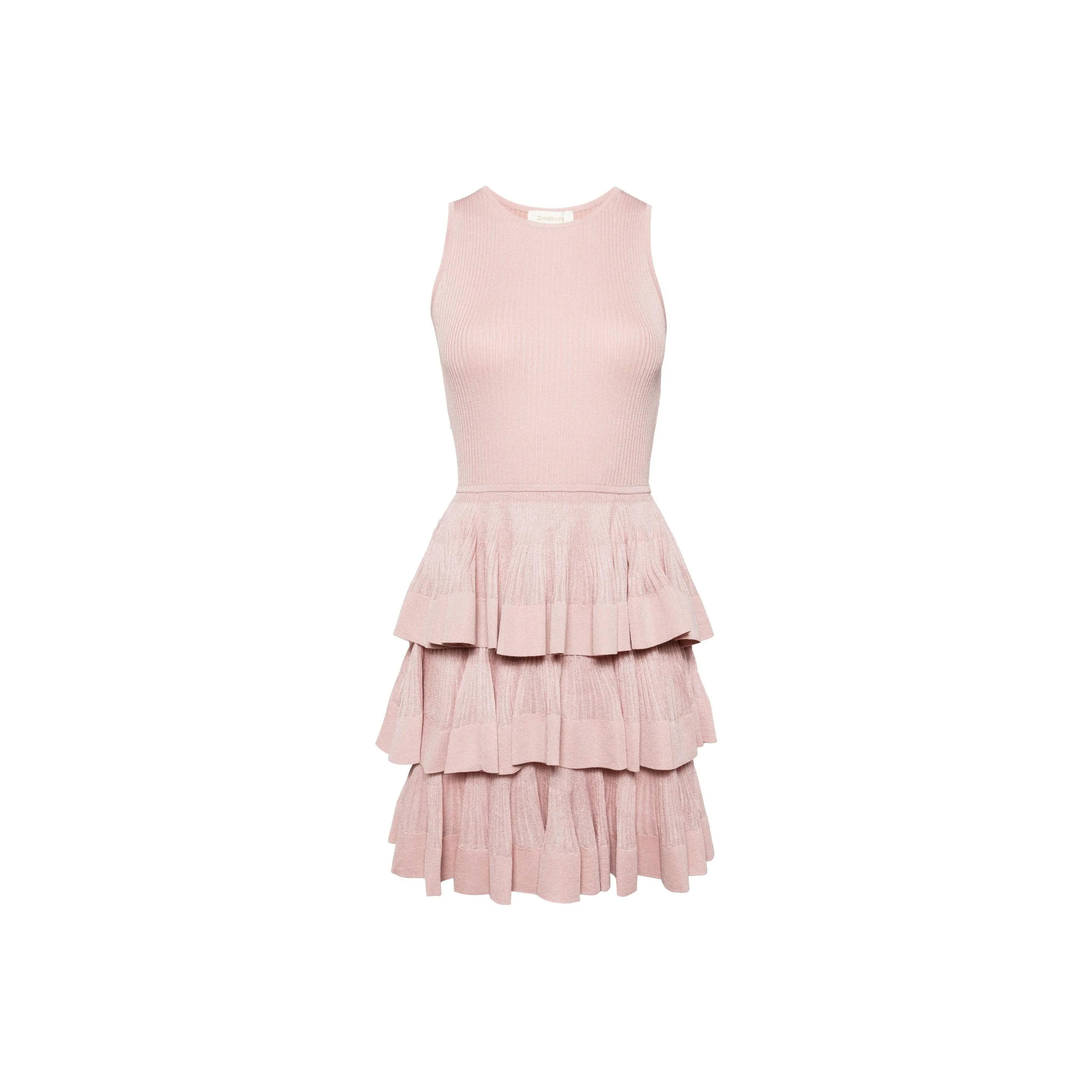 Zimmermann Illustration Ruffled Mini Dress