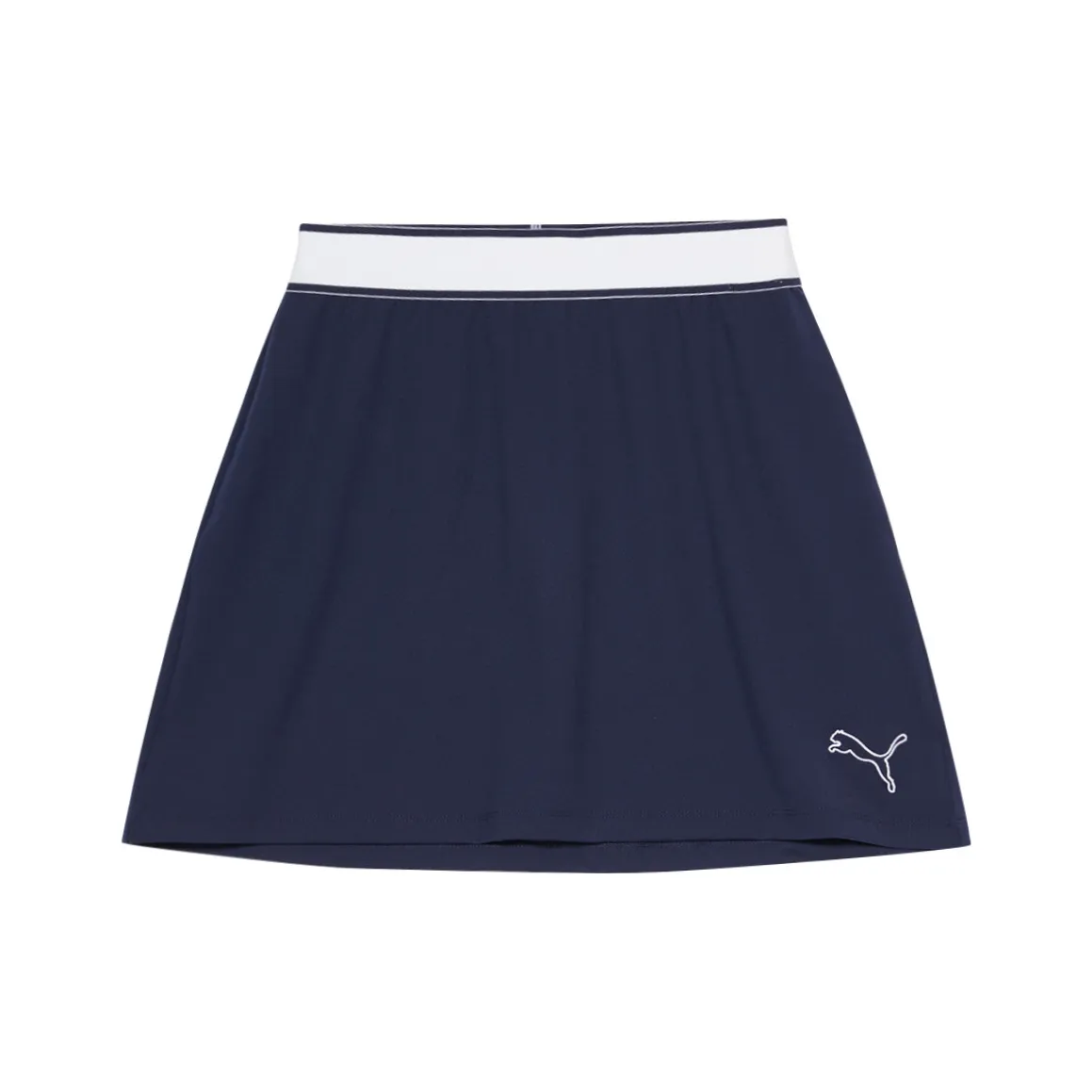 PUMA Повседневные короткие юбки Женские Твидовый синий