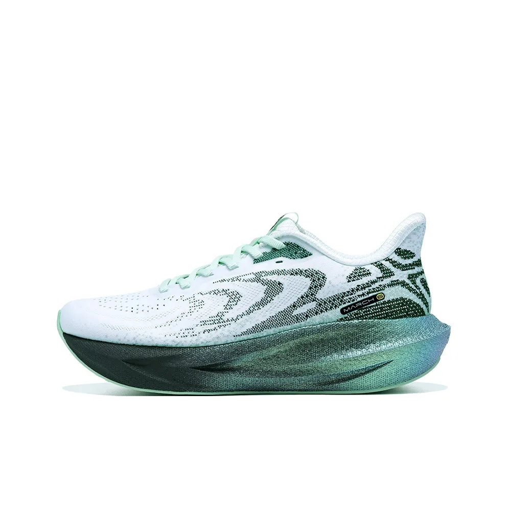 BMAI Expedition 6,0 Беговые кроссовки Низкий верх Белый Зеленый Женские