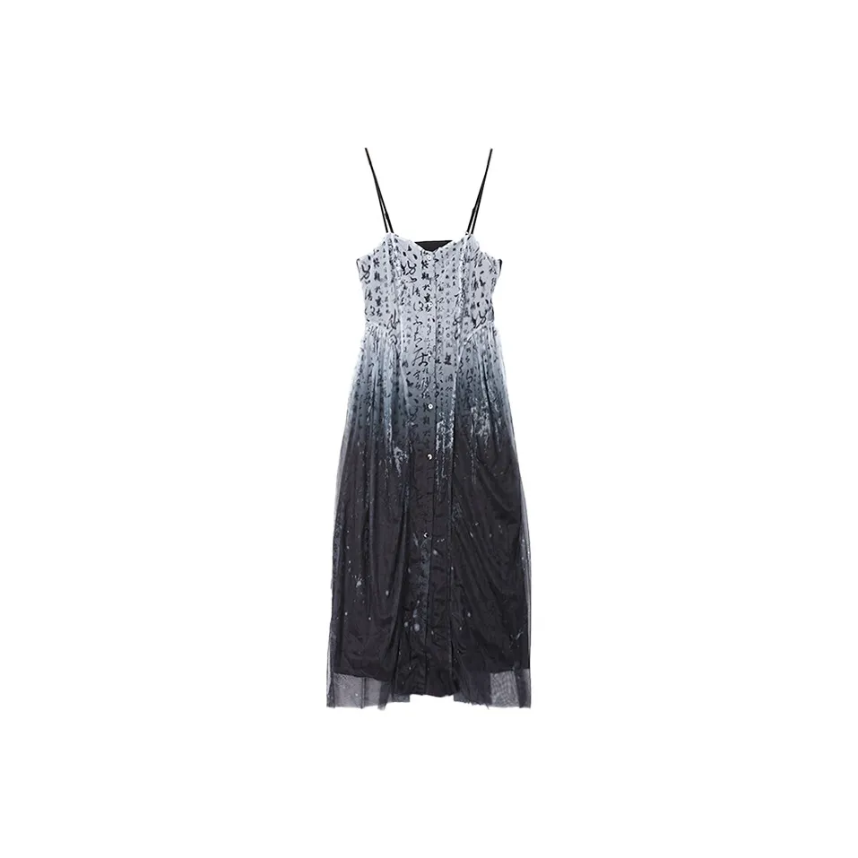 SETIROM Slip Dress Women's Black