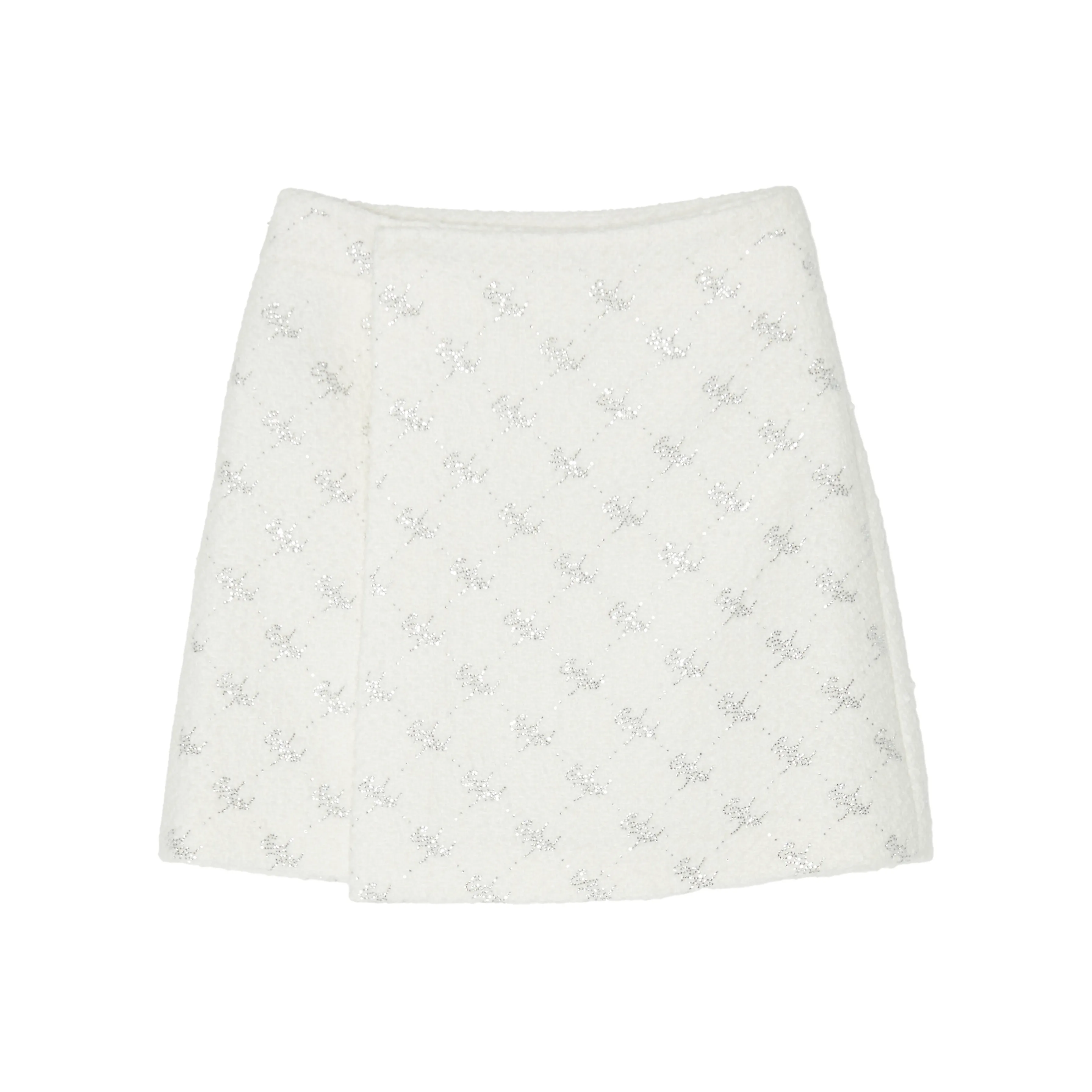 Ed Hardy FW22 Skirt Women's Ivory White