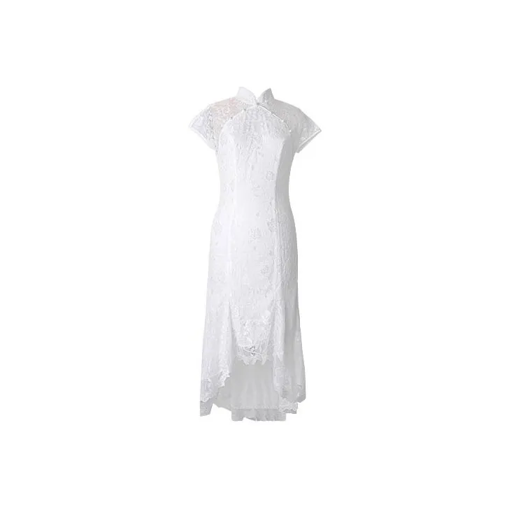 JINYE ORIENTAL Evening Dress Women's White