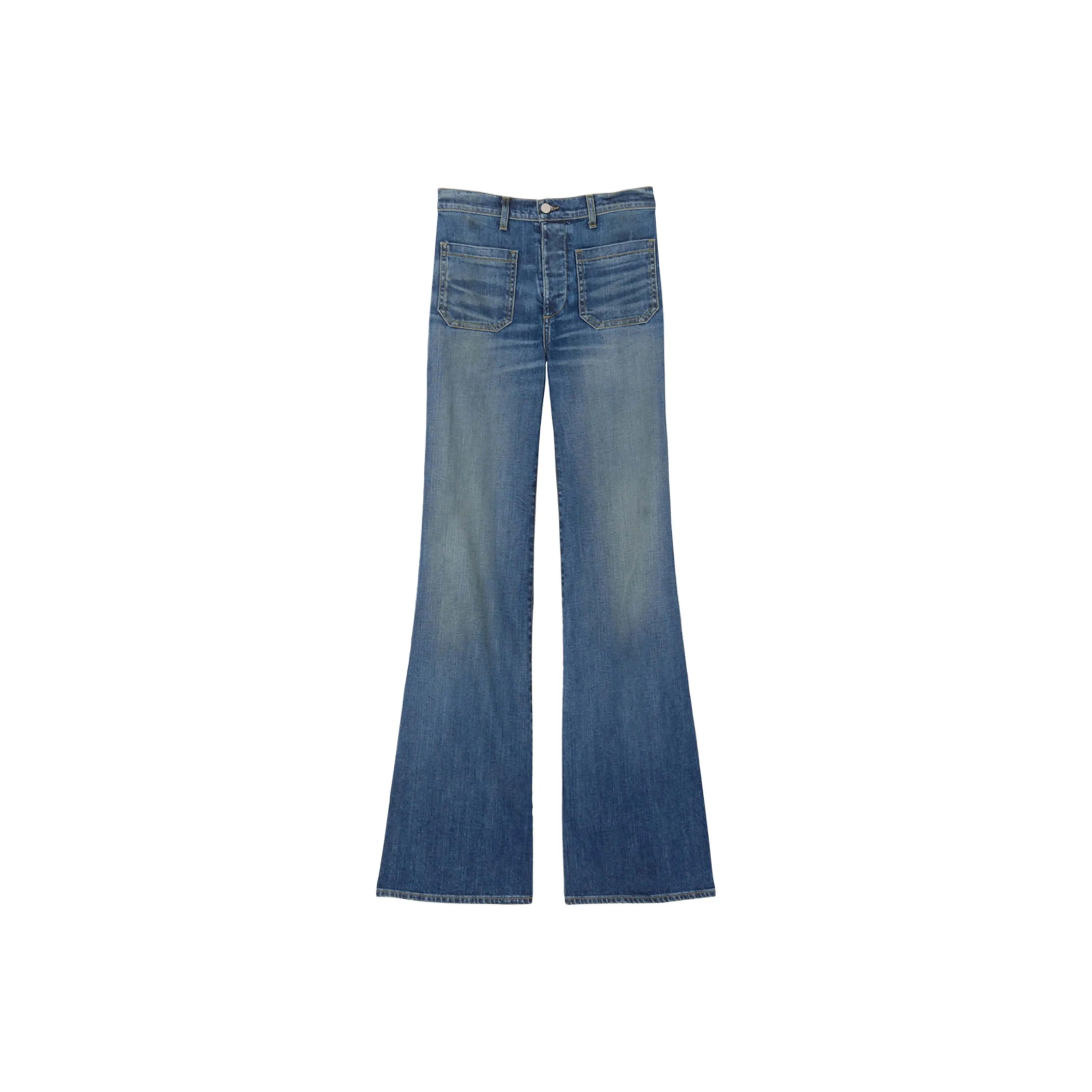 NILI LOTAN Mid rise Wide leg Trousers