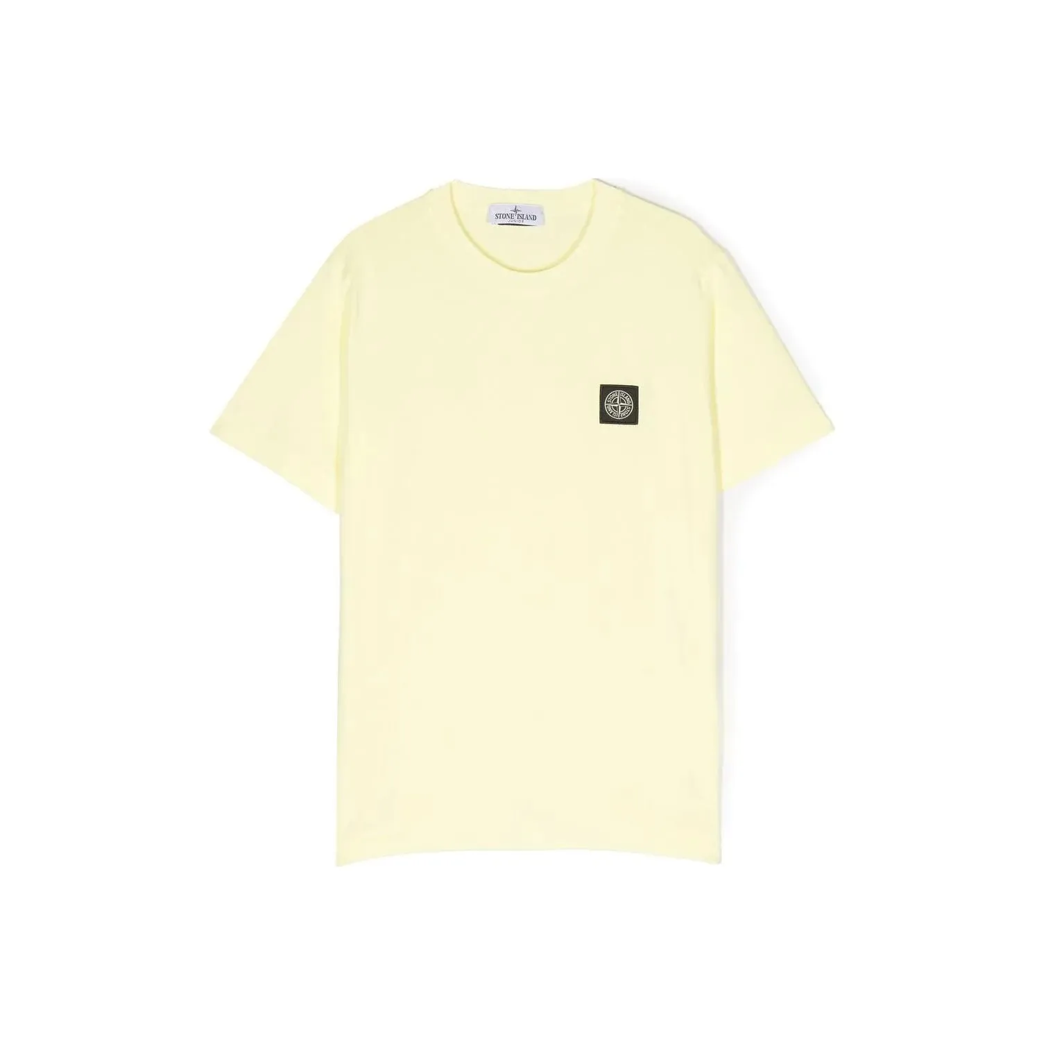 Stone Island Желтые Детские Т-рубашки