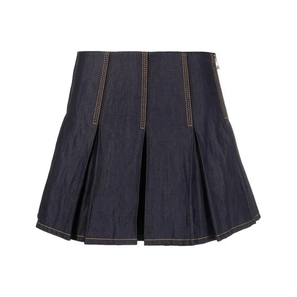 Bottega Veneta Pleated Mini Skirt