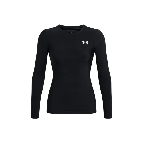 Under Armour HeatGear Черная Женская Фитнес-одежда